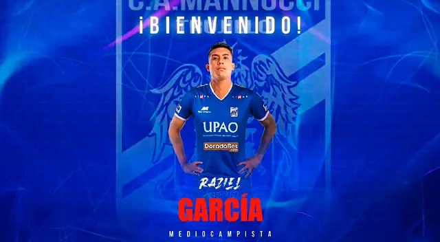 Raziel García es nuevo delantero de Carlos A. Mannucci