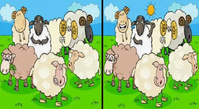 Encuentra todas las diferencias del reto y demuestra que ers un 'genio'. Encuentra todas las diferencias del reto y demuestra que ers un 'genio'.