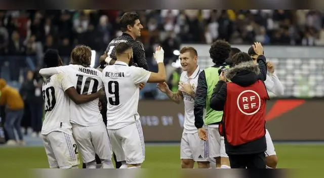 Real Madrid pasó a la final de la Supercopa de España