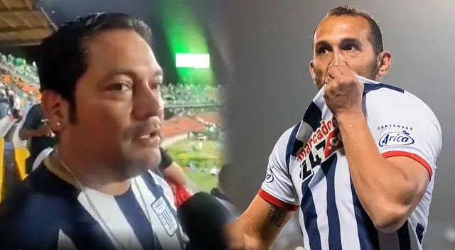 Hincha de Alianza Lima llena de elogios a Hernán Barcos