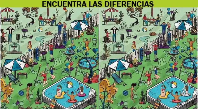 Ubica las 8 diferencias en este desafío viral de tan solo 10  segundos