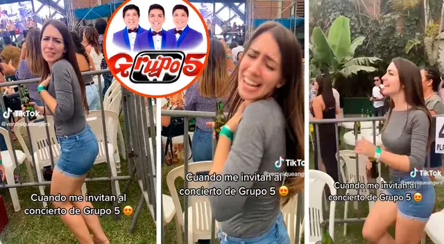 La joven se dejó llevar por la rica cumbia y captó la atención de los demás con su actitud. La joven se dejó llevar por la rica cumbia y captó la atención de los demás con su actitud.