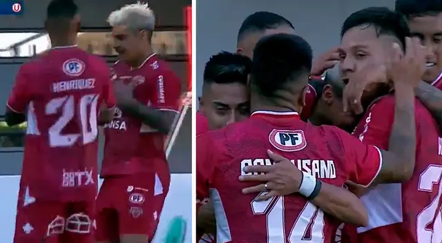 Patricio Rubio sorprendió a la defensa de Universitario para convertir el 2-1 de Ñublense
