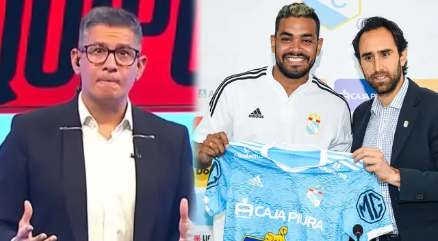 Erick Osores no calló ante los brasileños que fichó Sporting Cristal