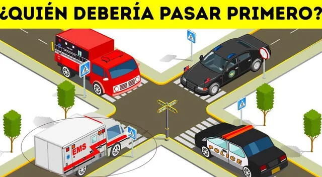 Solución al acertijo visual de los autos. | Fuente: Acertijo en 7 segundos.