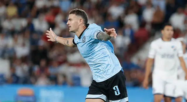Pablo Vegetti, delantero del Belgrano de Córdoba Pablo Vegetti, delantero del Belgrano de Córdoba