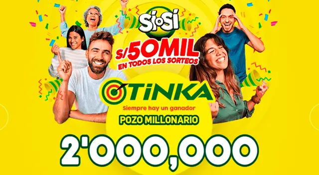 Aquí sigue los resultados de La Tinka de este miércoles 18 de enero. Aquí sigue los resultados de La Tinka de este miércoles 18 de enero.
