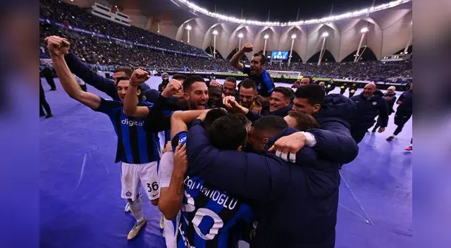 Inter es de nuevo campeón de la Supercopa de Italia