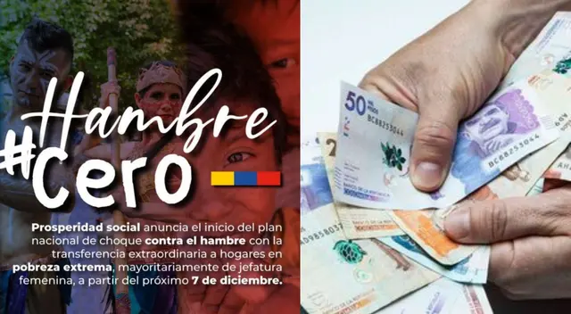 Conoce toda la información sobre la entrega del subsidio Hambre Cero.