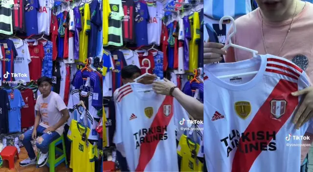 Camiseta de la Selección Peruana ya se vende en Polvos Azules.