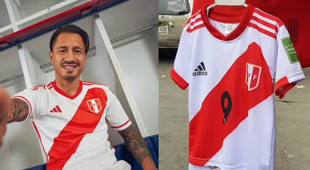 Réplica de la nueva camiseta lanzada por Adidas estaba disponible en galerías comerciales desde agosto del 2022. Réplica de la nueva camiseta lanzada por Adidas estaba disponible en galerías comerciales desde agosto del 2022.