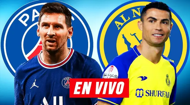 Messi y Ronaldo se enfrentan hoy en partido amistoso entre PSG vs. Riyadh Season.