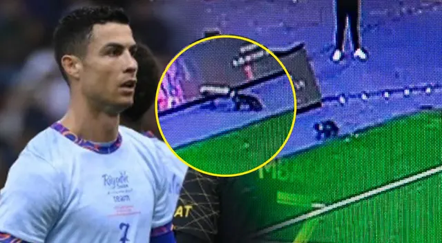 Un gato negro ingresó al amistoso entre el PSG vs Riyadh y crea todo tipo de teorias Un gato negro ingresó al amistoso entre el PSG vs Riyadh y crea todo tipo de teorias