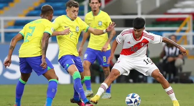 Perú vs Brasil por el Sudamericano Sub-20