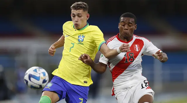 Perú cayó por 0-3 ante Brasil