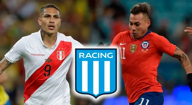 Paolo Guerrero podría compartir club con Eduardo Vargas en Racing Paolo Guerrero podría compartir club con Eduardo Vargas en Racing
