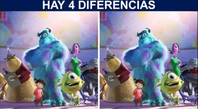Tienes 8 segundos para poder ubicar las 4 diferencias del desafío extremo Tienes 8 segundos para poder ubicar las 4 diferencias del desafío extremo