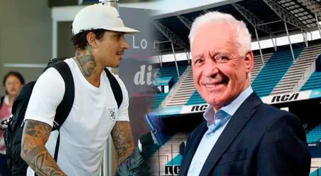 Presidente de Racing le dio noticia favorable a Paolo Guerrero Presidente de Racing le dio noticia favorable a Paolo Guerrero