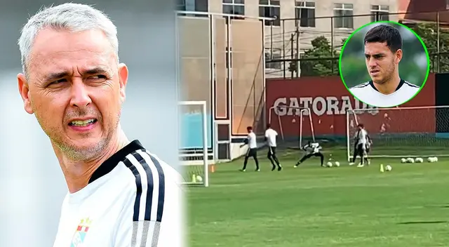 Tiago Nunes integro a un nuevo arquero en Sporting Cristal