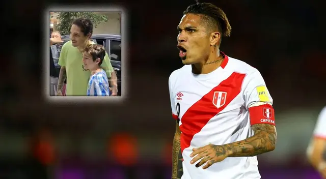 Hinchas de Racing recibieron entusiasmados a Paolo Guerrero.