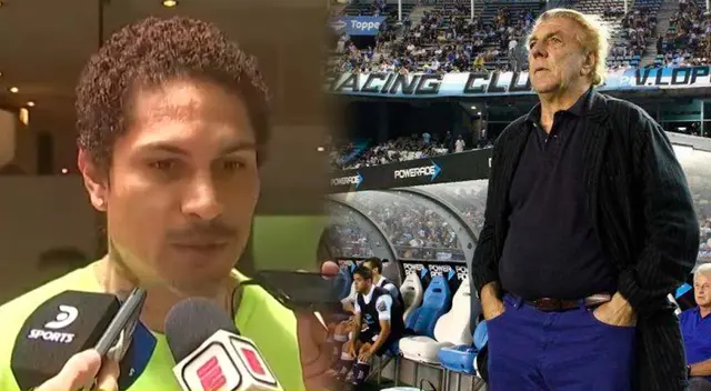Histórico de Racing Club habló de Paolo Guerrero