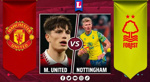 Manchester United vs Nottingham por las semifinales de la Carabao Cup.