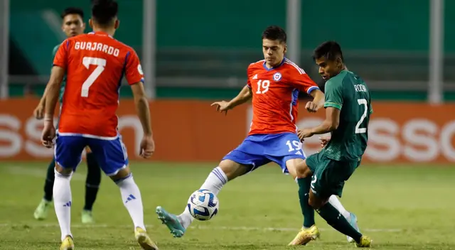 Chile viene derrotando a Bolivia en la Sudamericana Sub 20