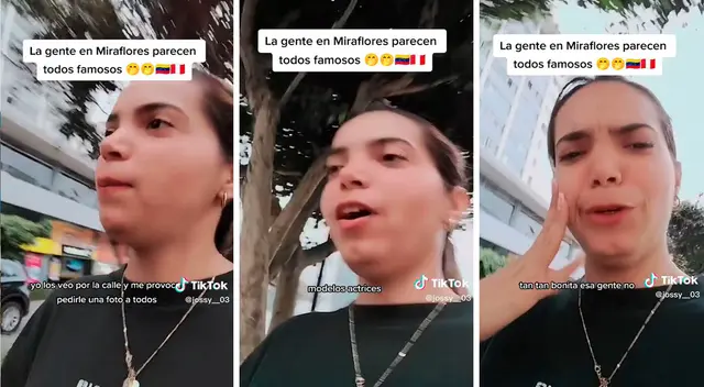 La joven venezolana generó un sinfín de comentarios entre los peruanos. La joven venezolana generó un sinfín de comentarios entre los peruanos.