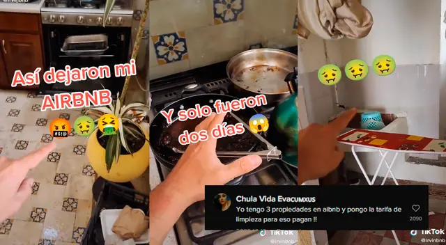 El joven fue criticado por otros dueños de Airbnb.
