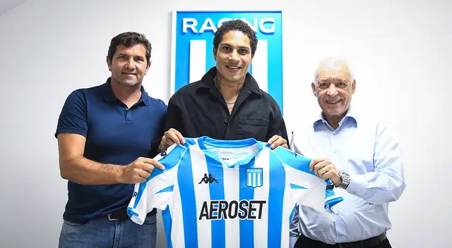 Paolo Guerrero nuevo jugador de Racing