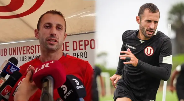 Horacio Calcaterra es uno de los flamantes refuerzos de Universitario para el 2023 Horacio Calcaterra es uno de los flamantes refuerzos de Universitario para el 2023
