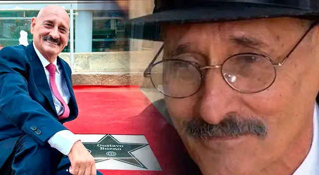 Gustavo Bueno, 'Don Gil', recibe la estrella de la fama por su 'excelencia' en la pantalla chica Gustavo Bueno, 'Don Gil', recibe la estrella de la fama por su 'excelencia' en la pantalla chica