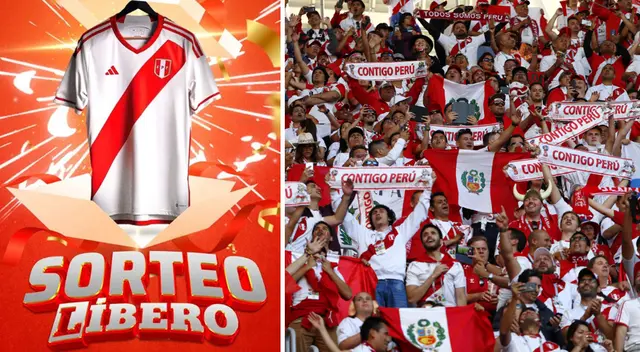 Sorteo de camiseta oficial de Perú.