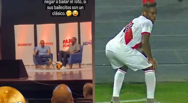 Jefferson Farfán se niega a realizar el baile del famoso 'Totó'
