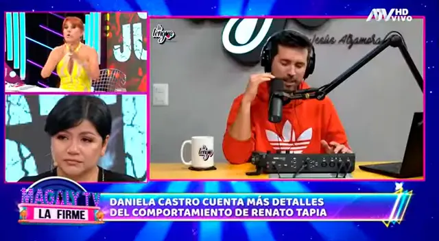 Ni Magaly Medina se percató que en medio de su entrevista emitieron una escena de otro programa. Ni Magaly Medina se percató que en medio de su entrevista emitieron una escena de otro programa.