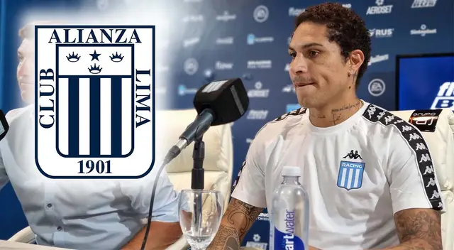 Paolo Guerrero habló de Alianza Lima en plena presentación con Racing Club Paolo Guerrero habló de Alianza Lima en plena presentación con Racing Club