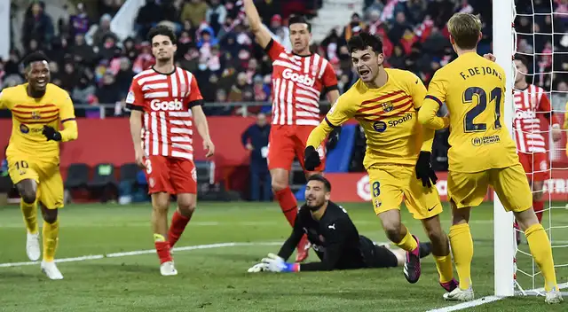 Gol de Pedri en el triunfo 1-0 de Barcelona sobre Girona Gol de Pedri en el triunfo 1-0 de Barcelona sobre Girona