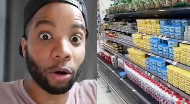 Cubano sorprende al quedar asombrado con el tamaño de supermercado peruano