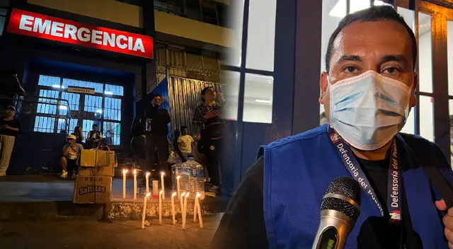 El ciudadano fue trasladado al hospital Grau, donde falleció.