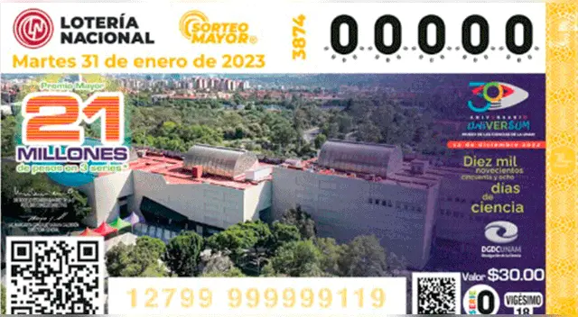 Conoce los resultados del Sorteo Mayor, juego impulsado por Lotería Nacional. Conoce los resultados del Sorteo Mayor, juego impulsado por Lotería Nacional.