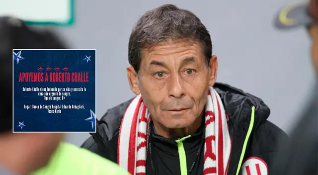 Alianza Lima pidió donantes de sangre para Roberto Chale
