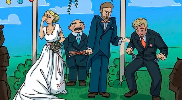 Encuentra el anillo que se perdió en pleno matrimonio y saldrás VICTORIOSO de este desafío viral. Encuentra el anillo que se perdió en pleno matrimonio y saldrás VICTORIOSO de este desafío viral.