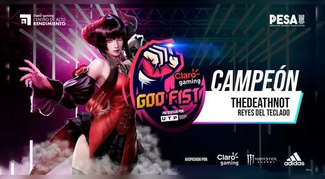 Claro gaming godfist s7 campeon thedeathnot