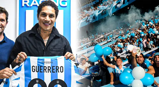 Paolo Guerrero fichó por Racing Club hasta 2023 Paolo Guerrero fichó por Racing Club hasta 2023