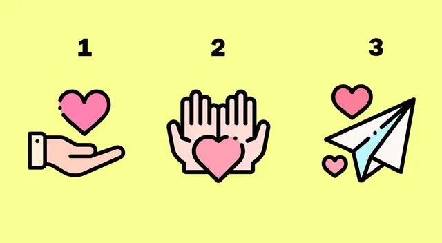 Tómate unos segundos para pensar y escoge la opción que más te guste de este test del amor. Tómate unos segundos para pensar y escoge la opción que más te guste de este test del amor.