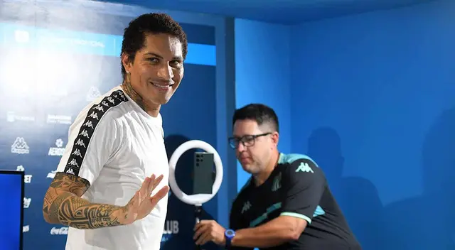 Paolo Guerrero ya se pone en forma para jugar en Racing