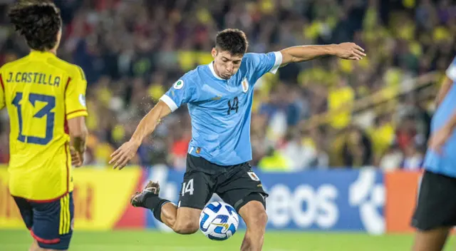 Colombia pierde ante Uruguay en El Campin.