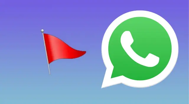 Descubre el significado de la bandera roja en WhatsApp. Descubre el significado de la bandera roja en WhatsApp.