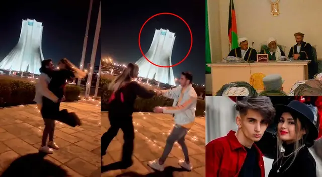 La joven pareja deberá cumplir prisión por realizar un baile frente a un monumento de Irán.