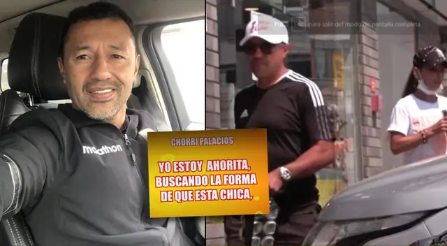 Chorri Palacios rompió su silencio tras ampay Chorri Palacios rompió su silencio tras ampay